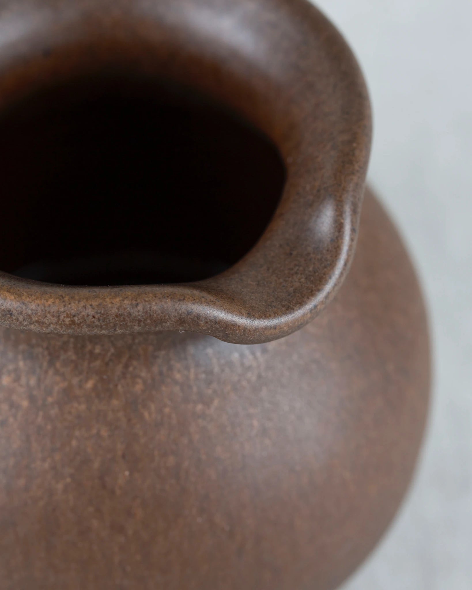 silberdistel-keramik-kanne-krug-ton-braun-made-in-germany-vintage