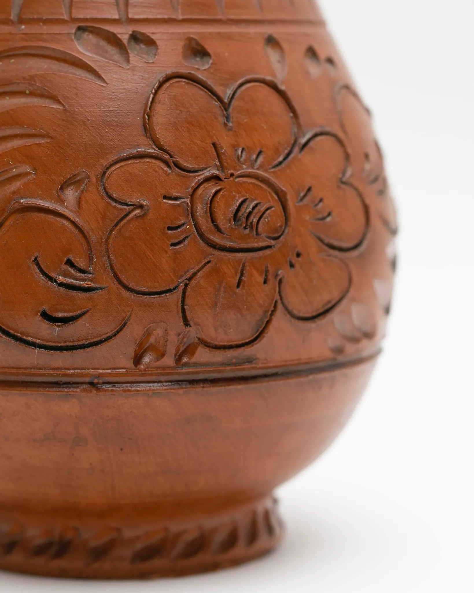vase-handmade-keramik-ton-gravur-vintage
