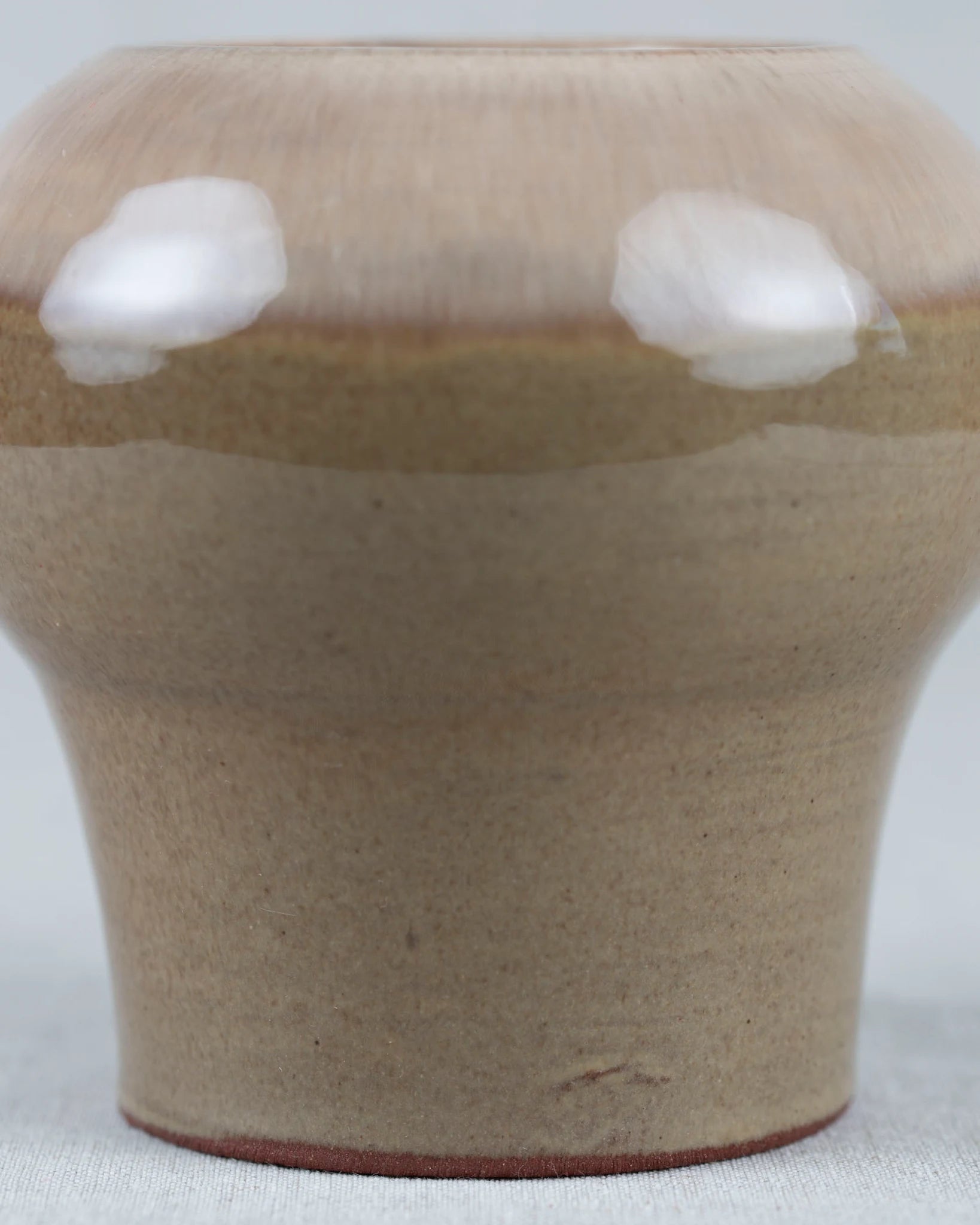 vase-verlauf-braun-keramik-vintage-bauchig