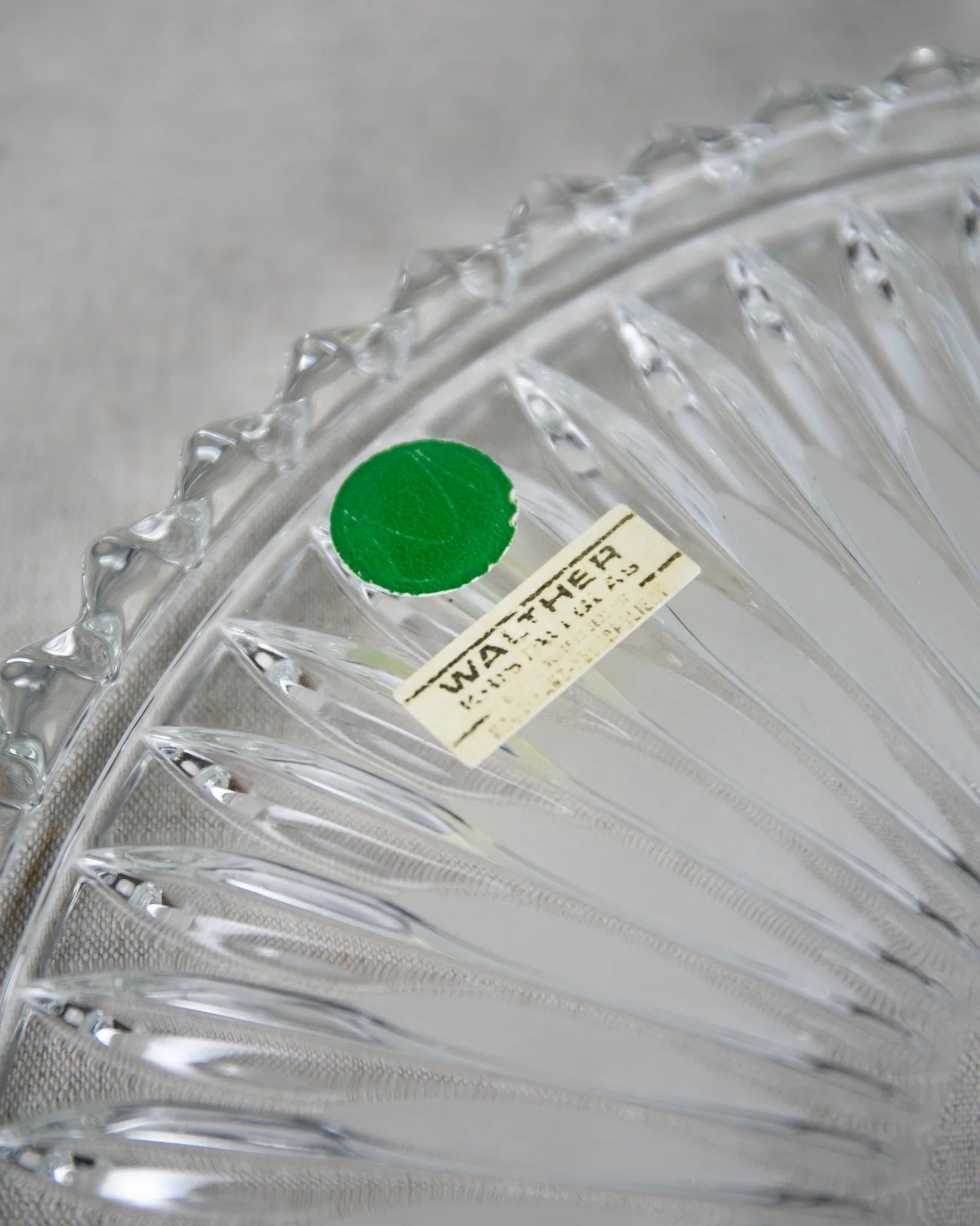 walther_glas_tortenplatte_kuchenplatte_kristallglass_vintage_transparent