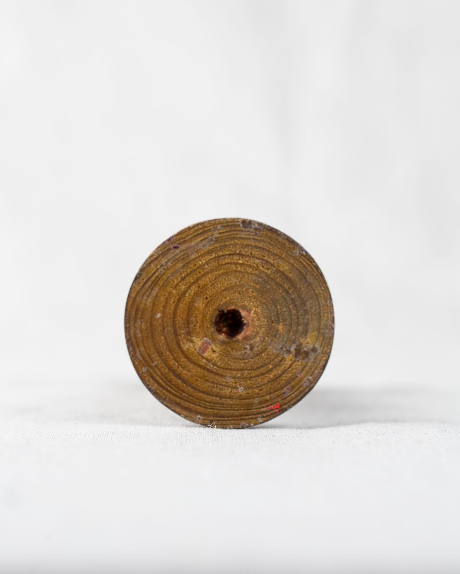 kleiner Kerzenständer aus Holz