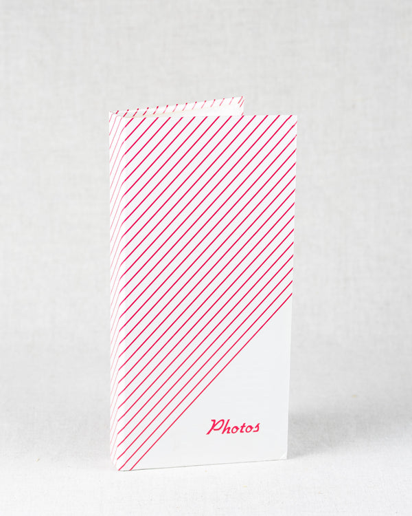 Foto Einsteckalbum 9x13 cm Weiß Pink