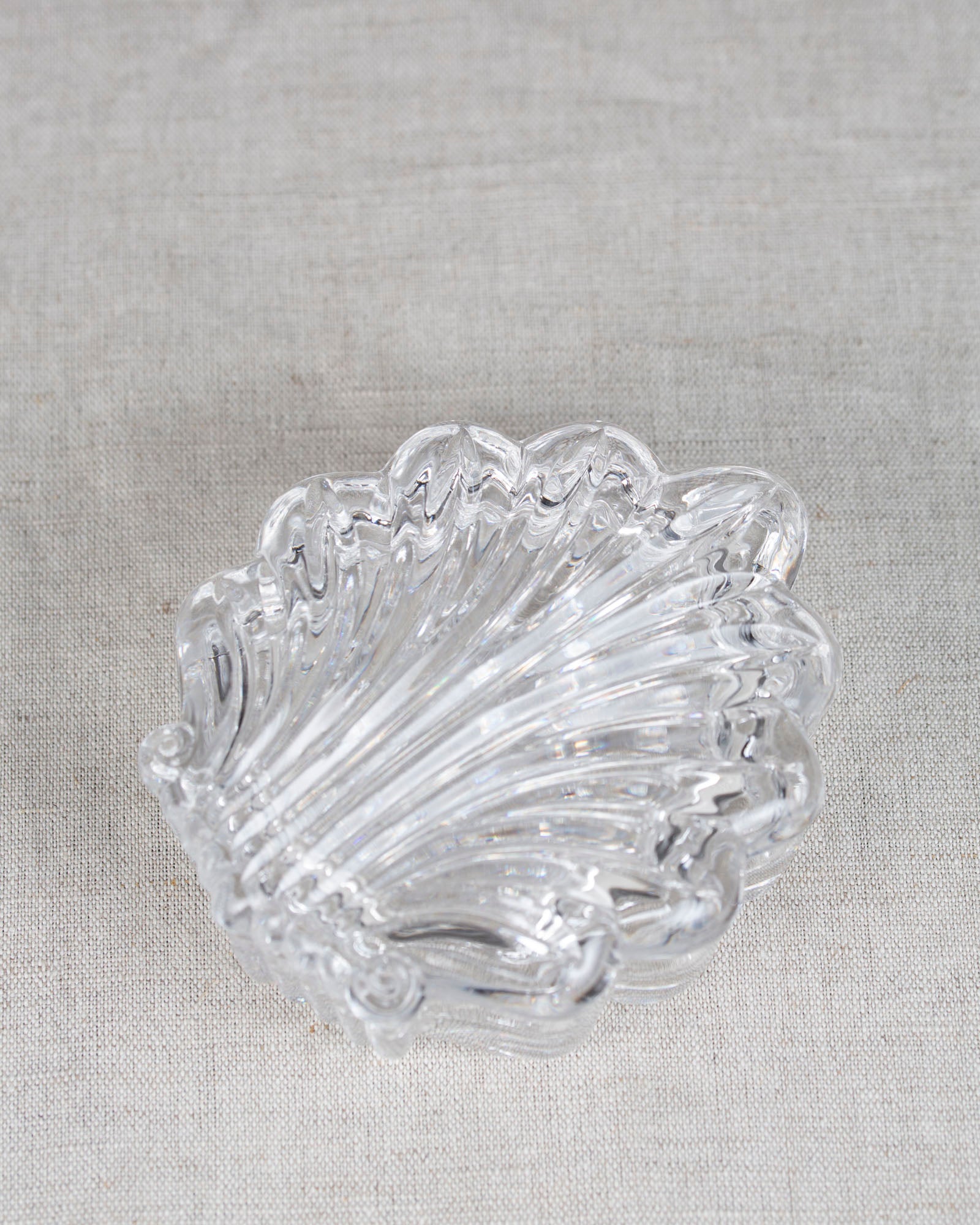 Art Deco Schmuckdose aus Glas