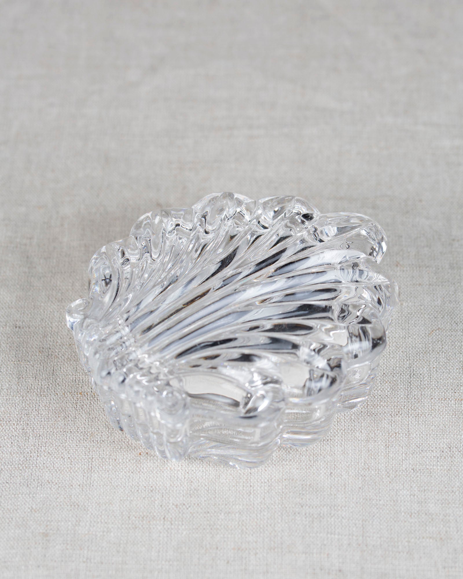 Art Deco Schmuckdose aus Glas