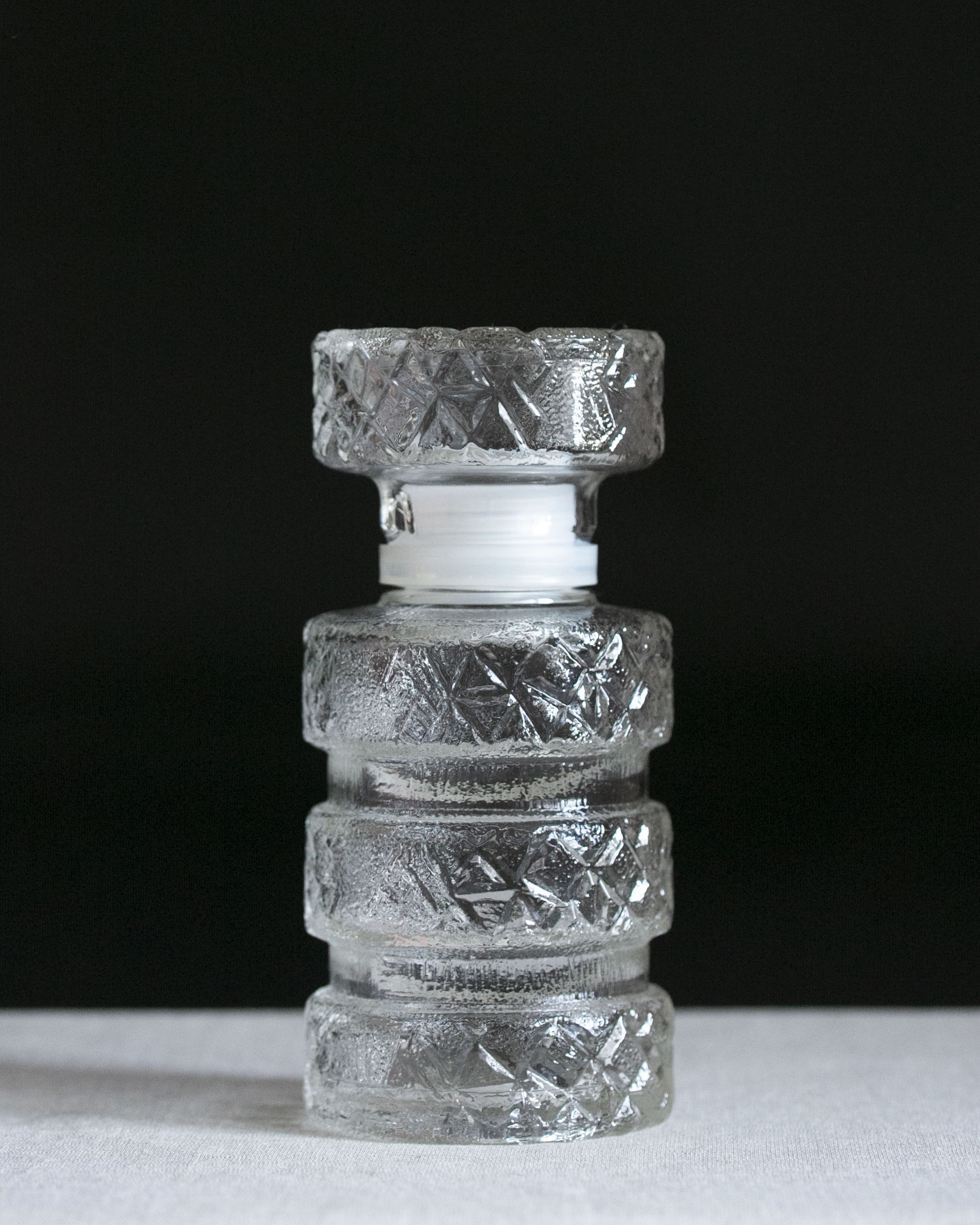 Dekanter oder Whiskeyflasche aus Glas