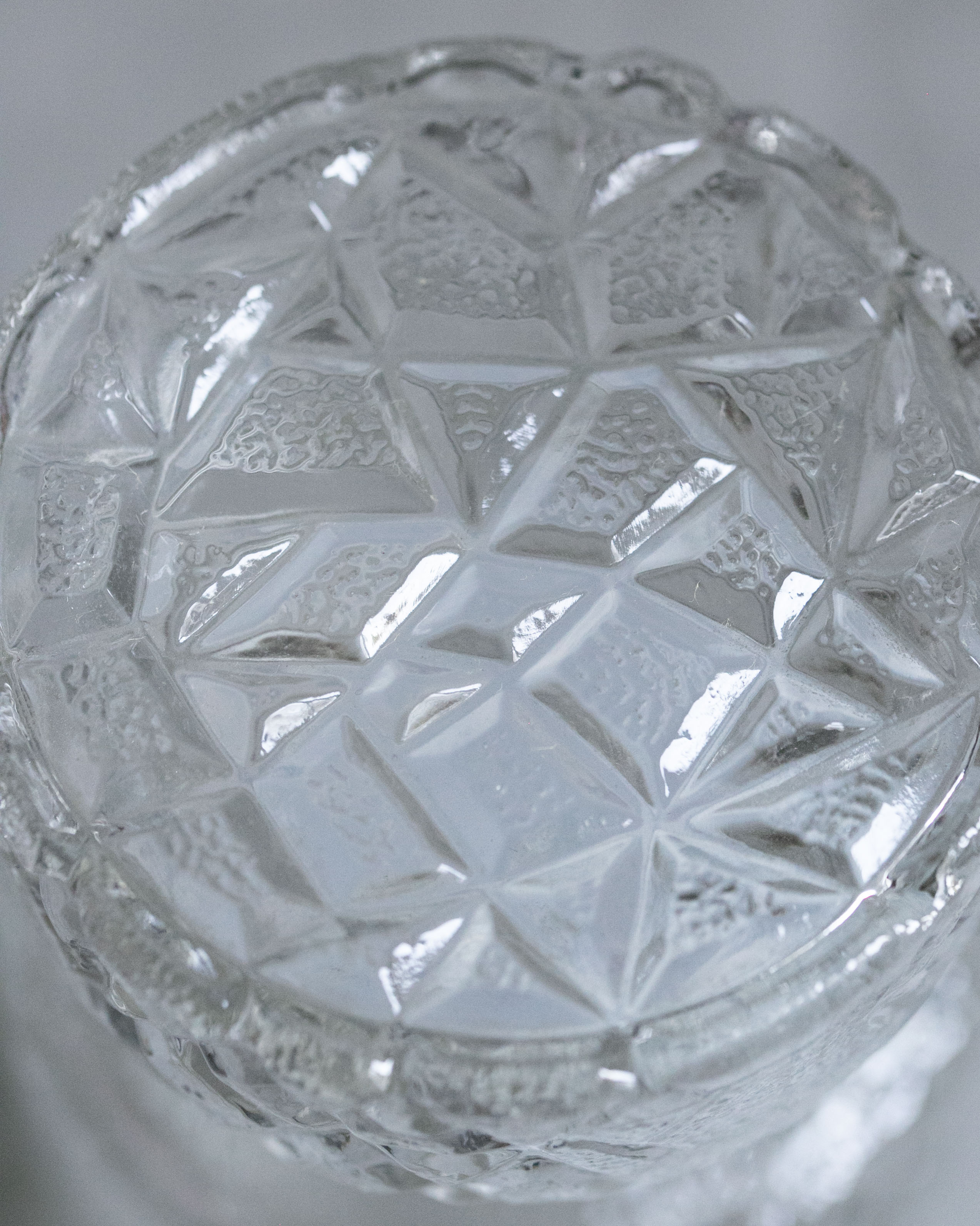Dekanter oder Whiskeyflasche aus Glas