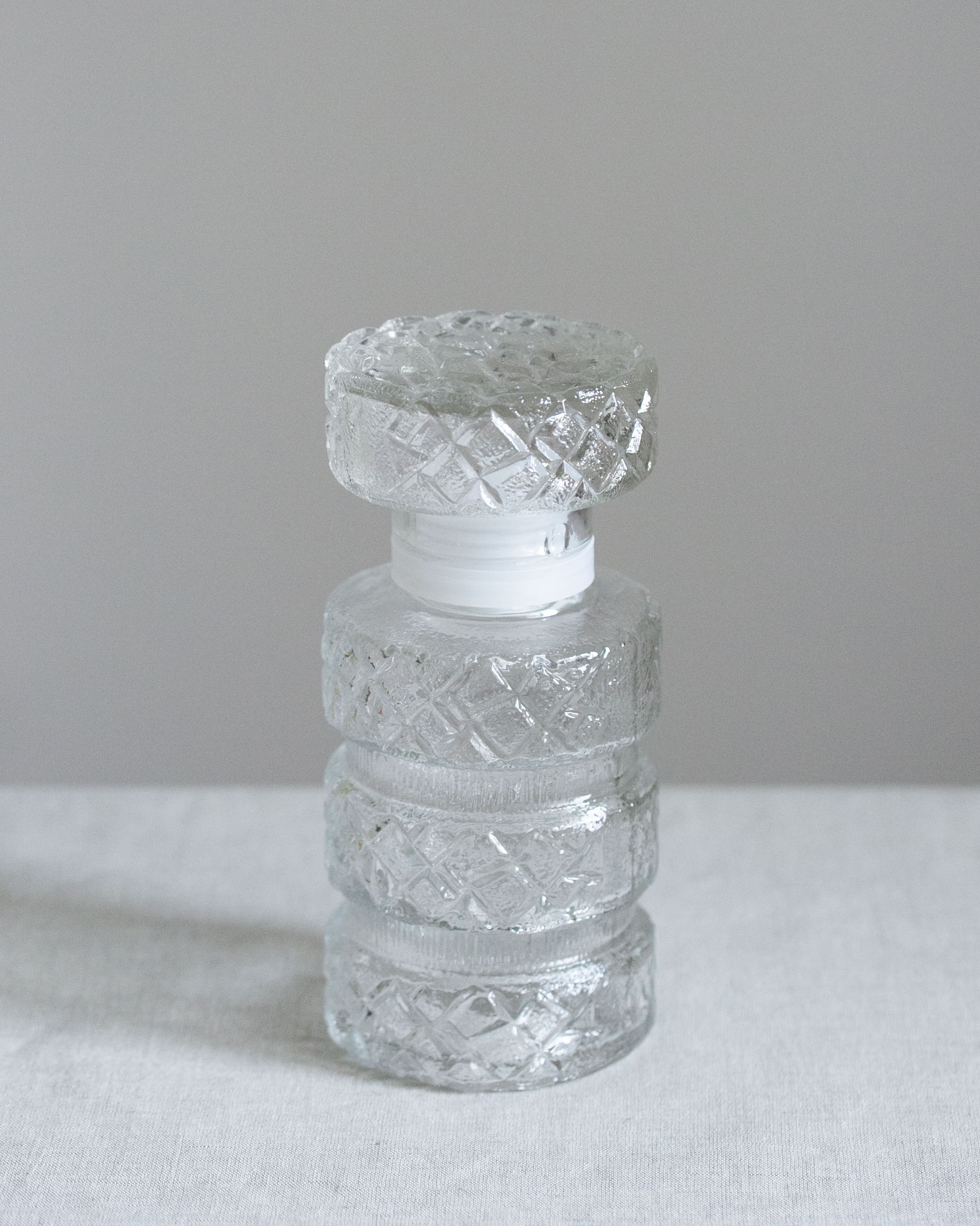 Dekanter oder Whiskeyflasche aus Glas