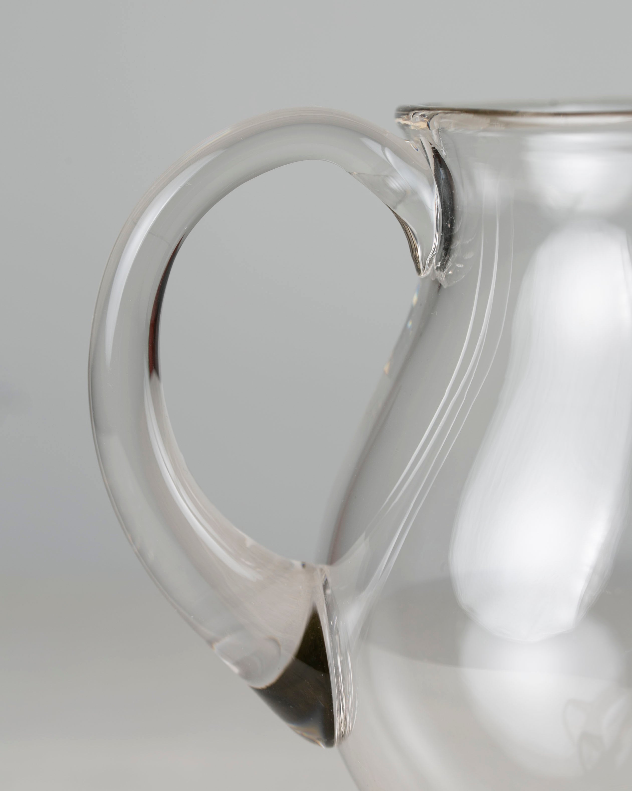 kleine Vintage Glaskaraffe