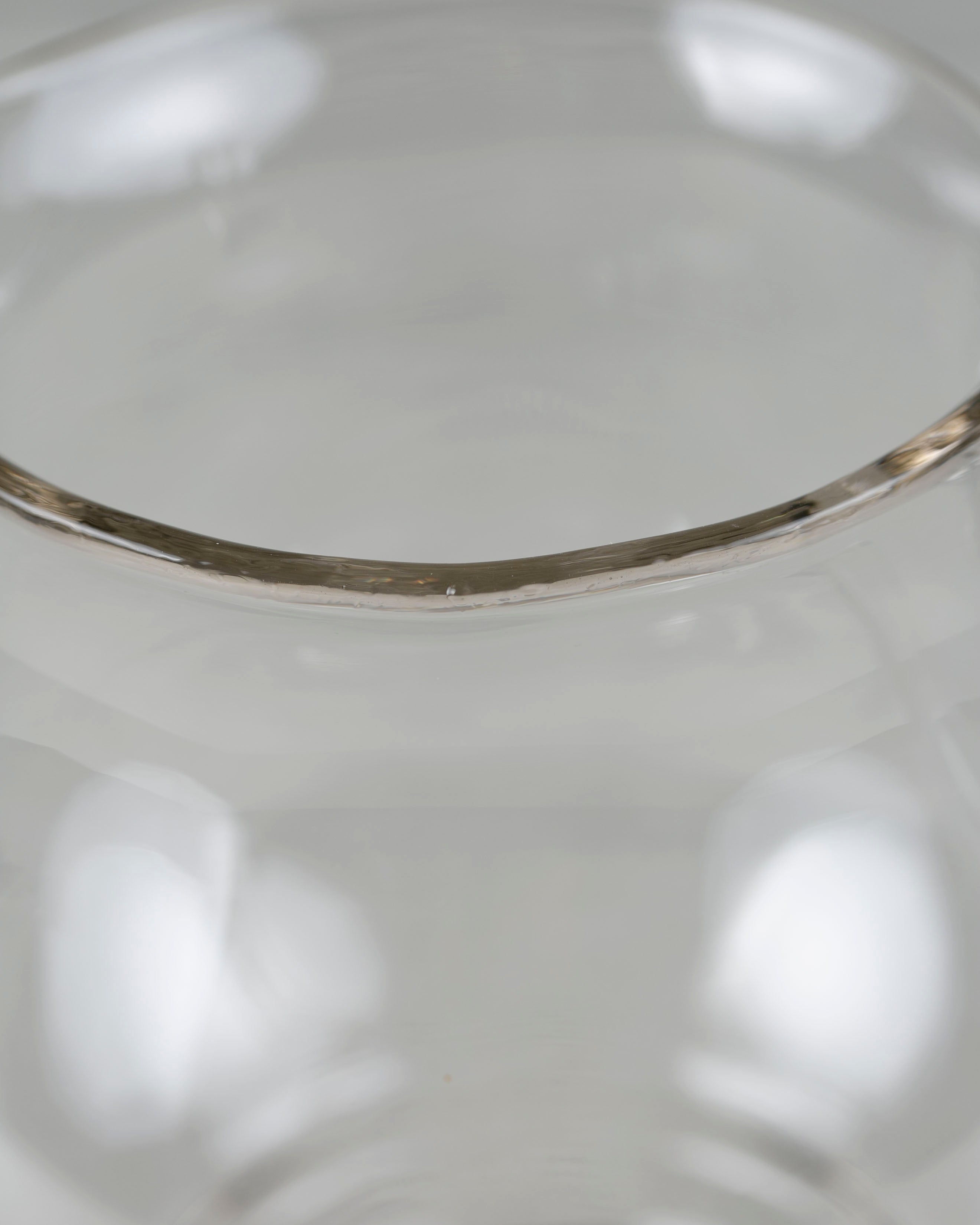 kleine Vintage Glaskaraffe