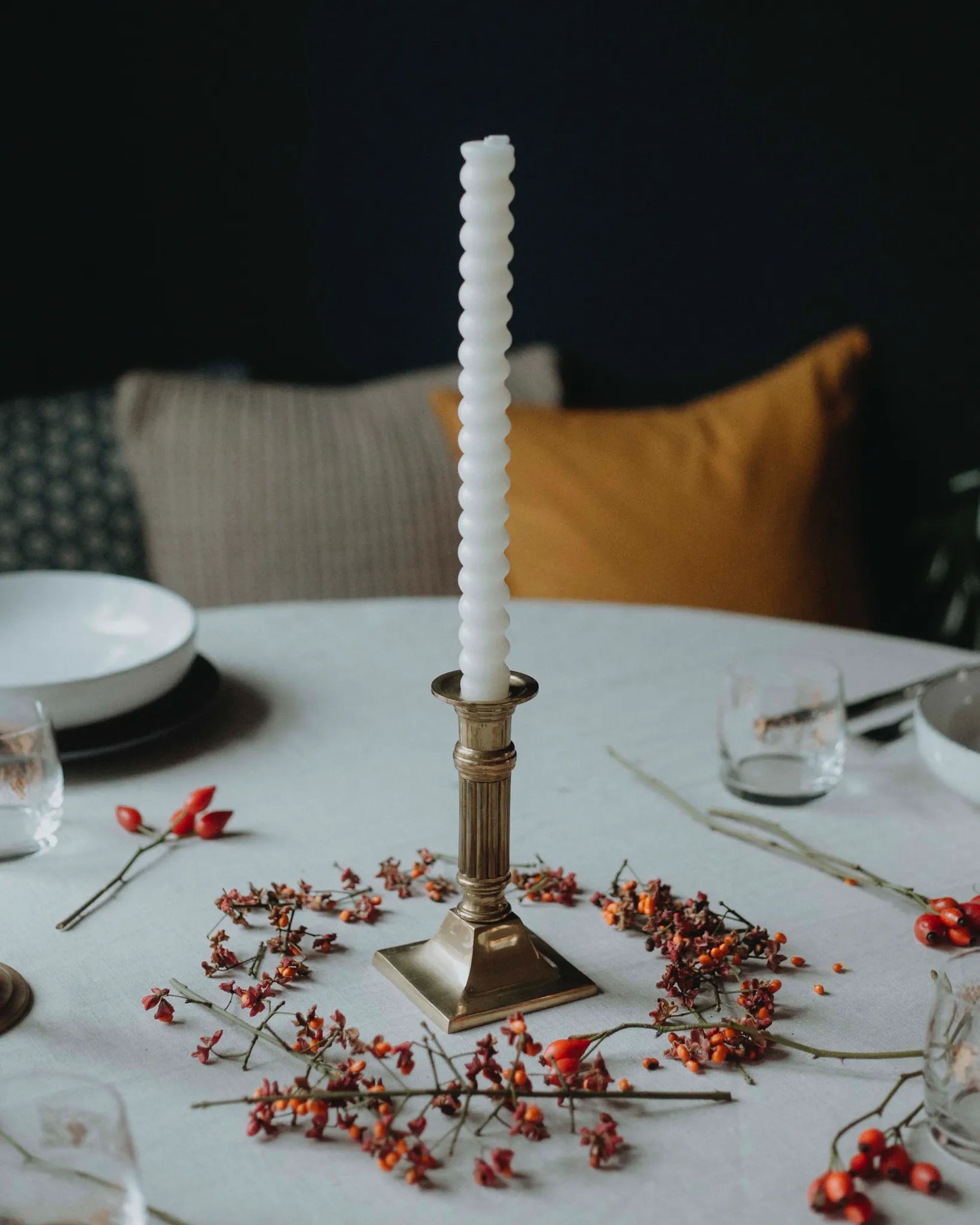 kerzenständer-messing-kerzenhalter-gold-vintage