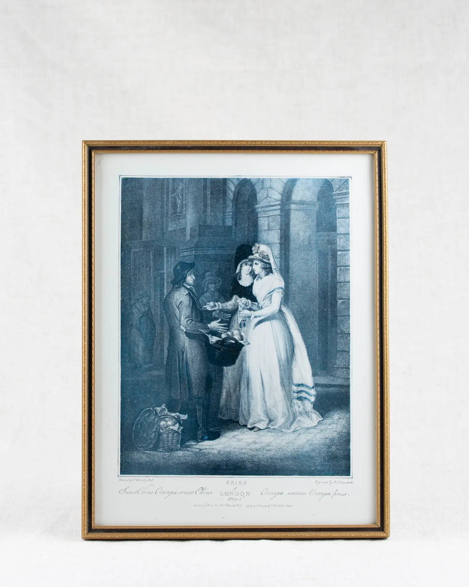 rahmen-druck-kunst-francis-wheatly-cries-of-london-süße-china-orangen-vintage