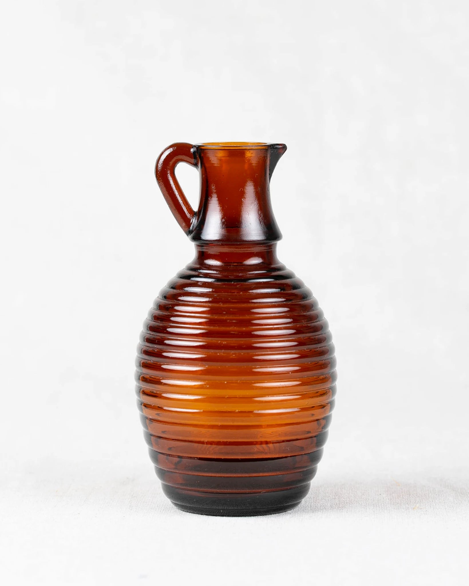 vase-glas-bernstein-vintage-kännchen-kanne