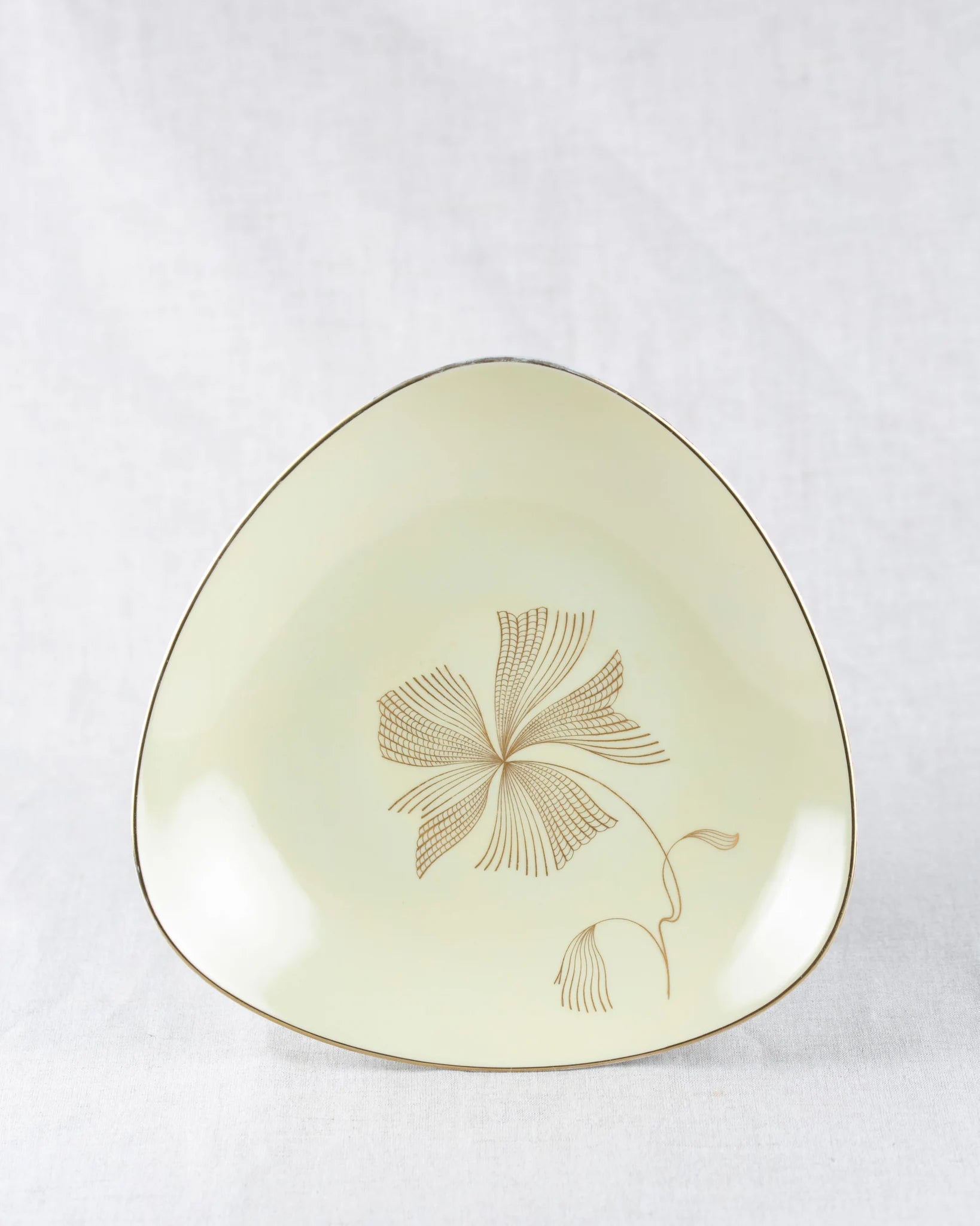 weimar-porzellan-teller-schale-gelb-made-in-germany-vintage