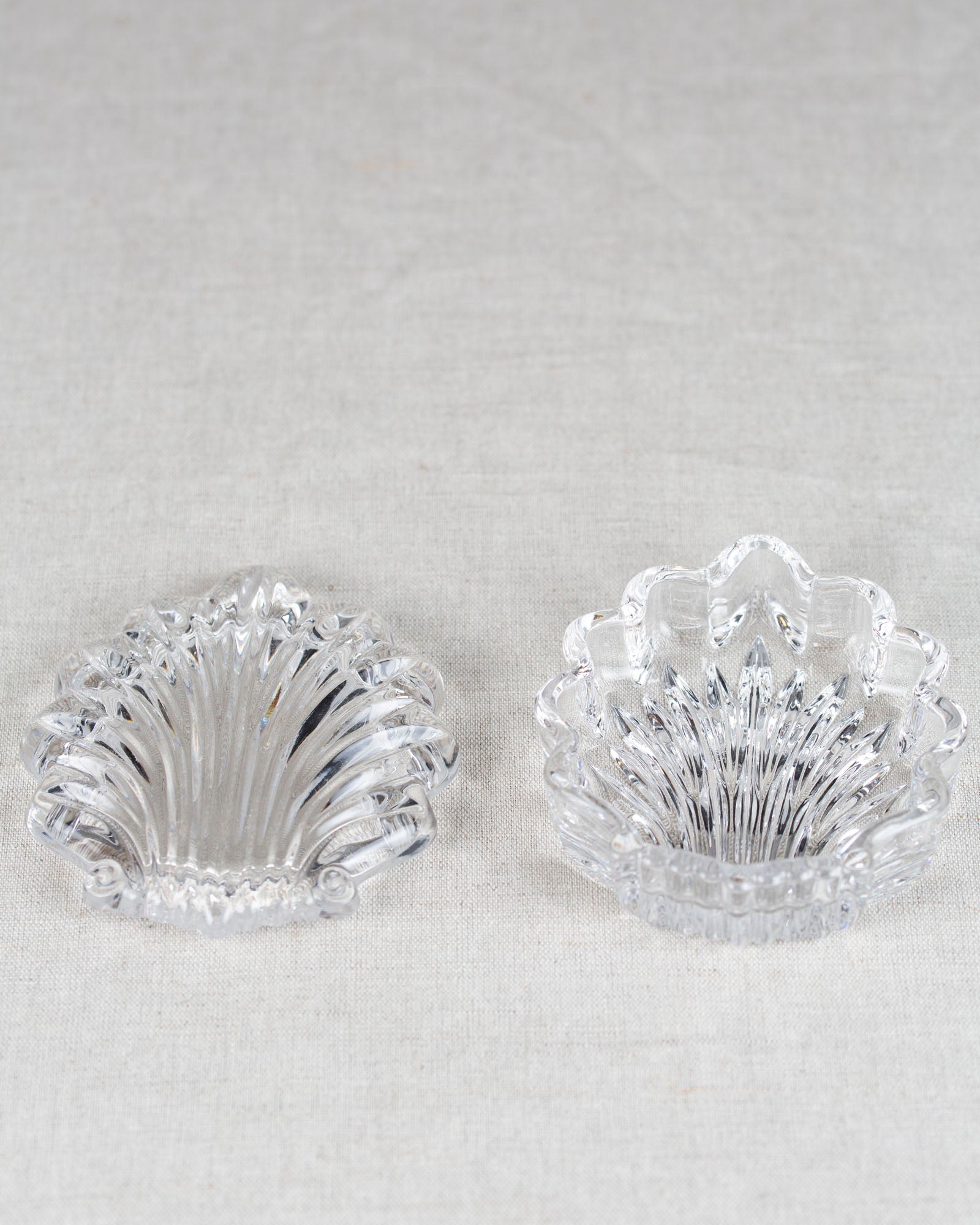 Art Deco Schmuckdose aus Glas