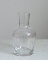 Gestreifte Blumenvase aus Glas