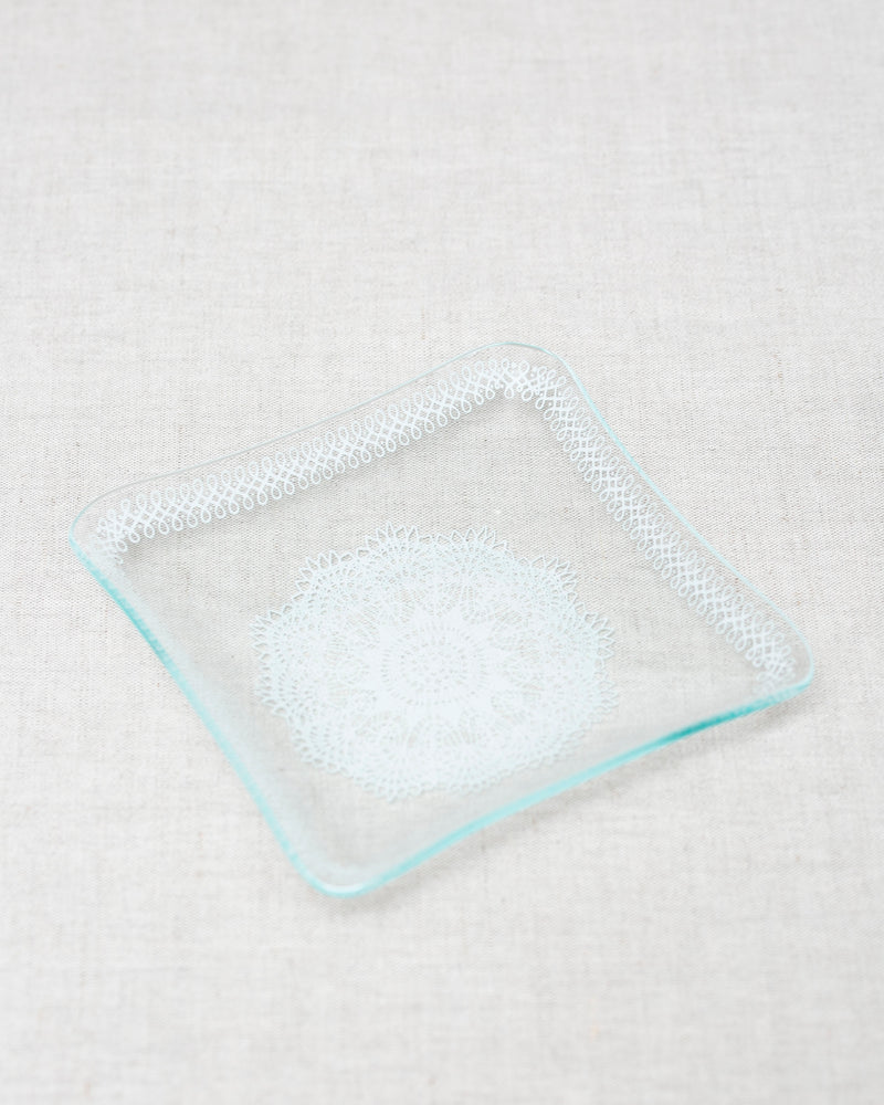 Boho Snack Schale aus Glas