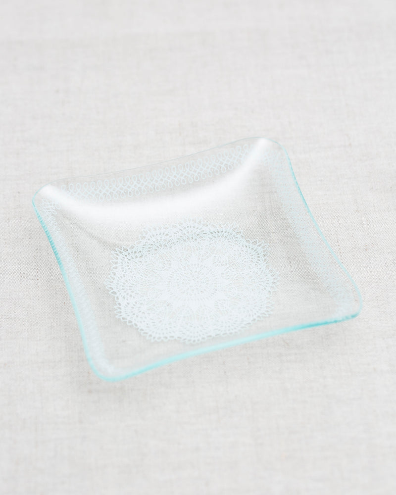 Boho Snack Schale aus Glas