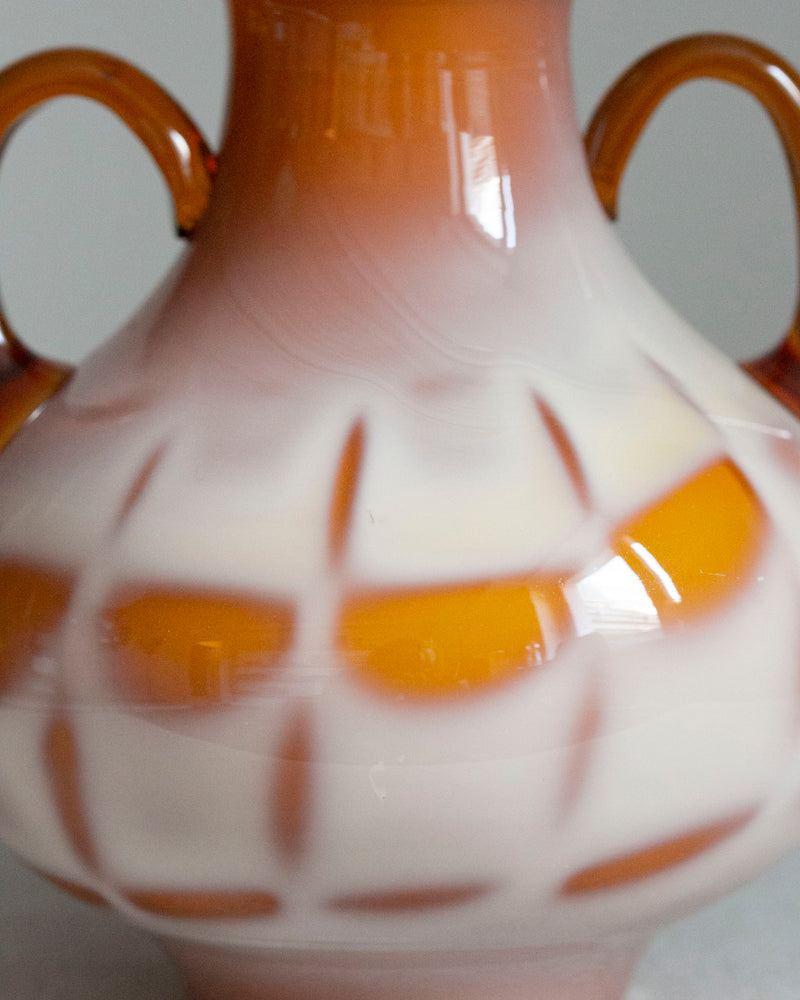 Stylische Glas Vase