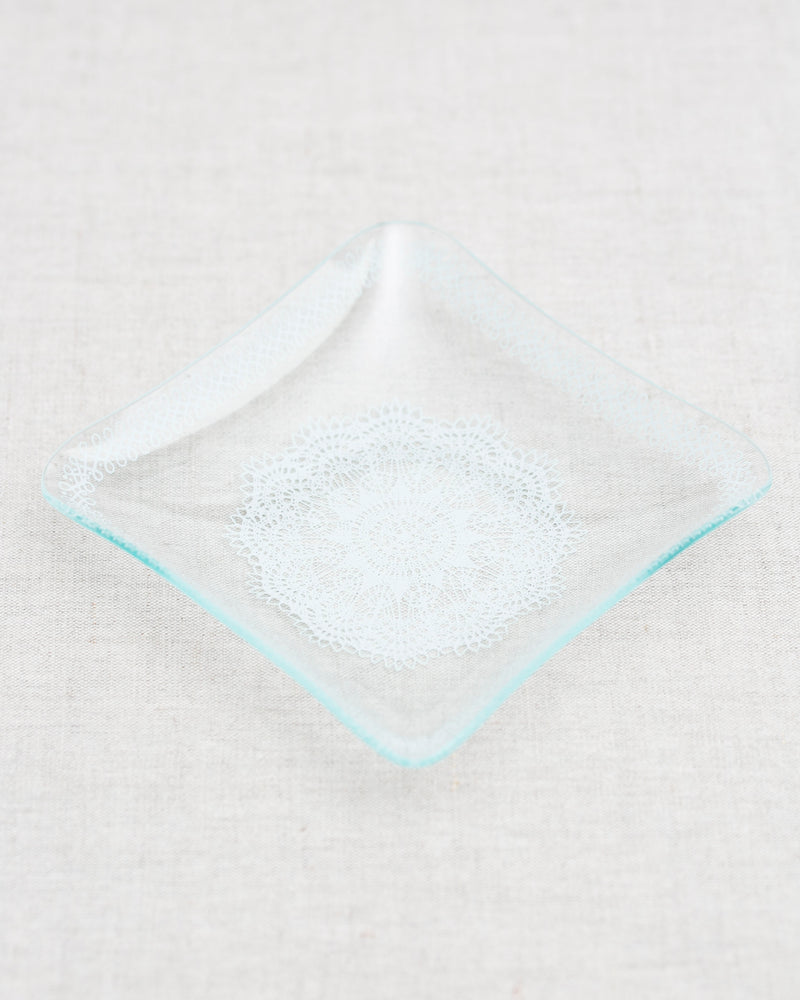 Boho Snack Schale aus Glas