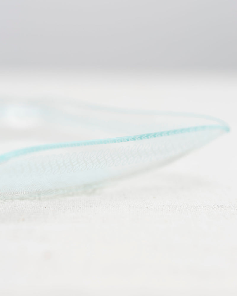 Boho Snack Schale aus Glas
